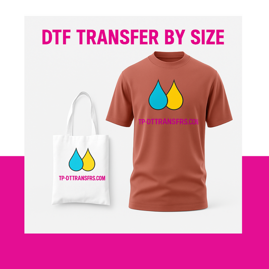 DTF Transfer By Size